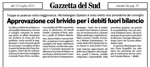 Gazzetta 12 7 2013