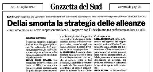 Gazzetta 16 7 2013