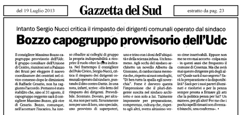 Gazzetta 19 7 2013