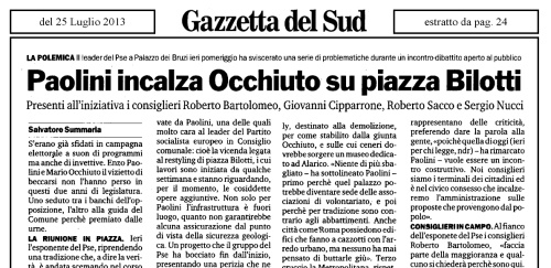 Gazzetta 25 7 2013