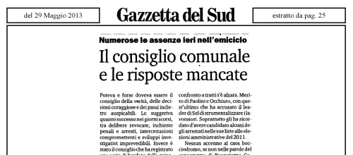 Gazzetta 29 5 2013