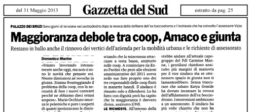 Gazzetta 31 5 2013