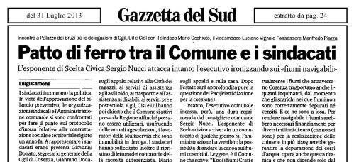 Gazzetta 31 7 2013