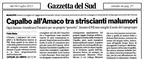 Gazzetta 4 7 2013